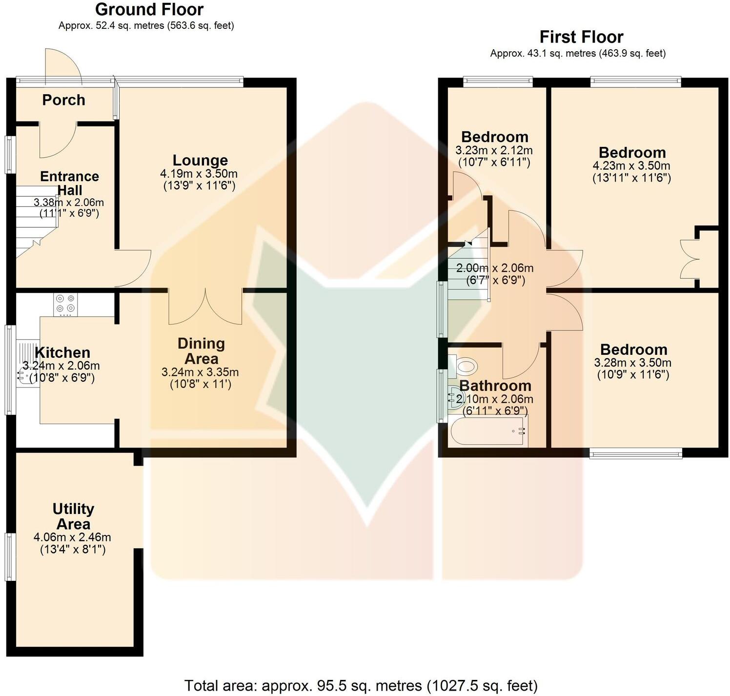 Hillsyde Avenue, Misterton, DN10 floorplan