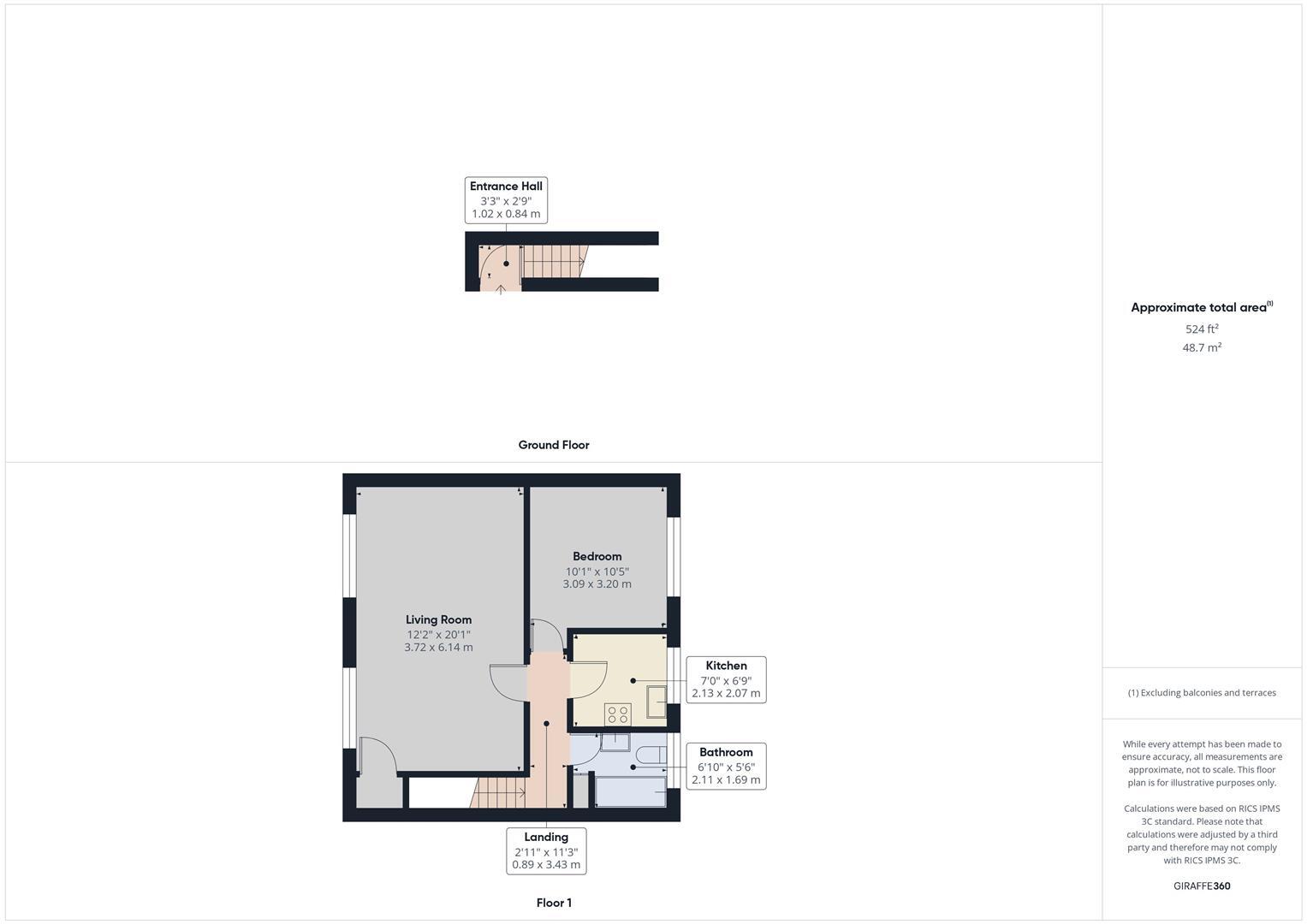 Redehall Road, Smallfield, Horley floorplan