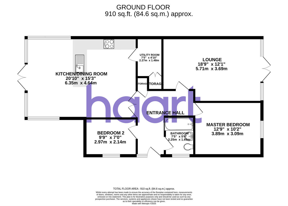 Grenville Drive, Ilkeston floorplan