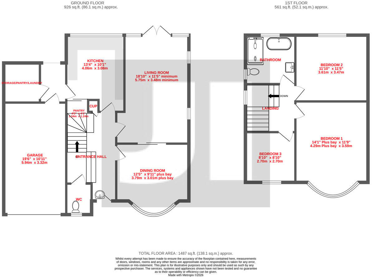 Hazel Beck, Bingley, BD16 floorplan