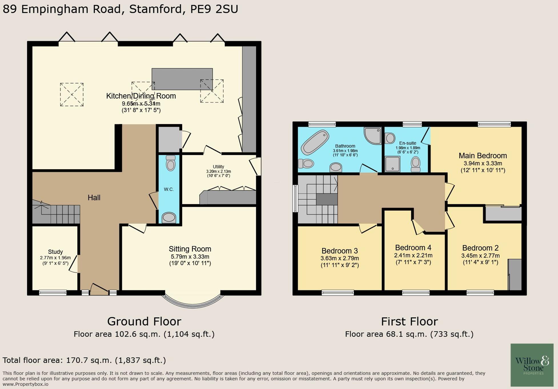 Empingham Road, Stamford, PE9 floorplan