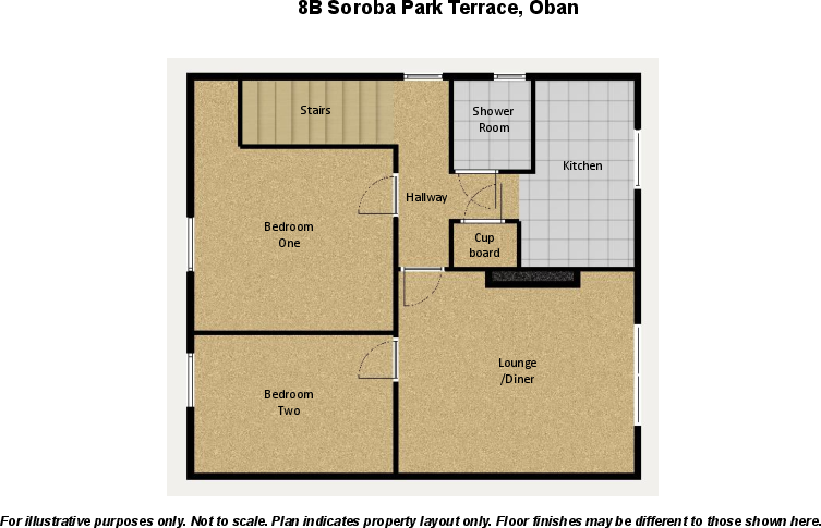 8B Soroba Park Terrace, Oban, Argyll, PA34 4JG floorplan