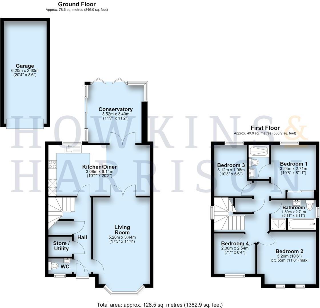 Philip Bent Road, Ashby-De-La-Zouch, LE65 floorplan