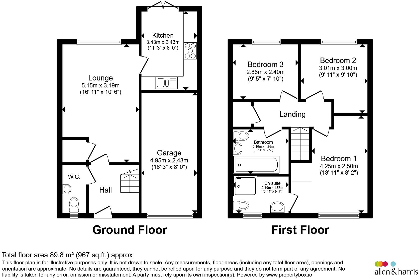 Craiglockhart Street, Garthamlock, Glasgow floorplan