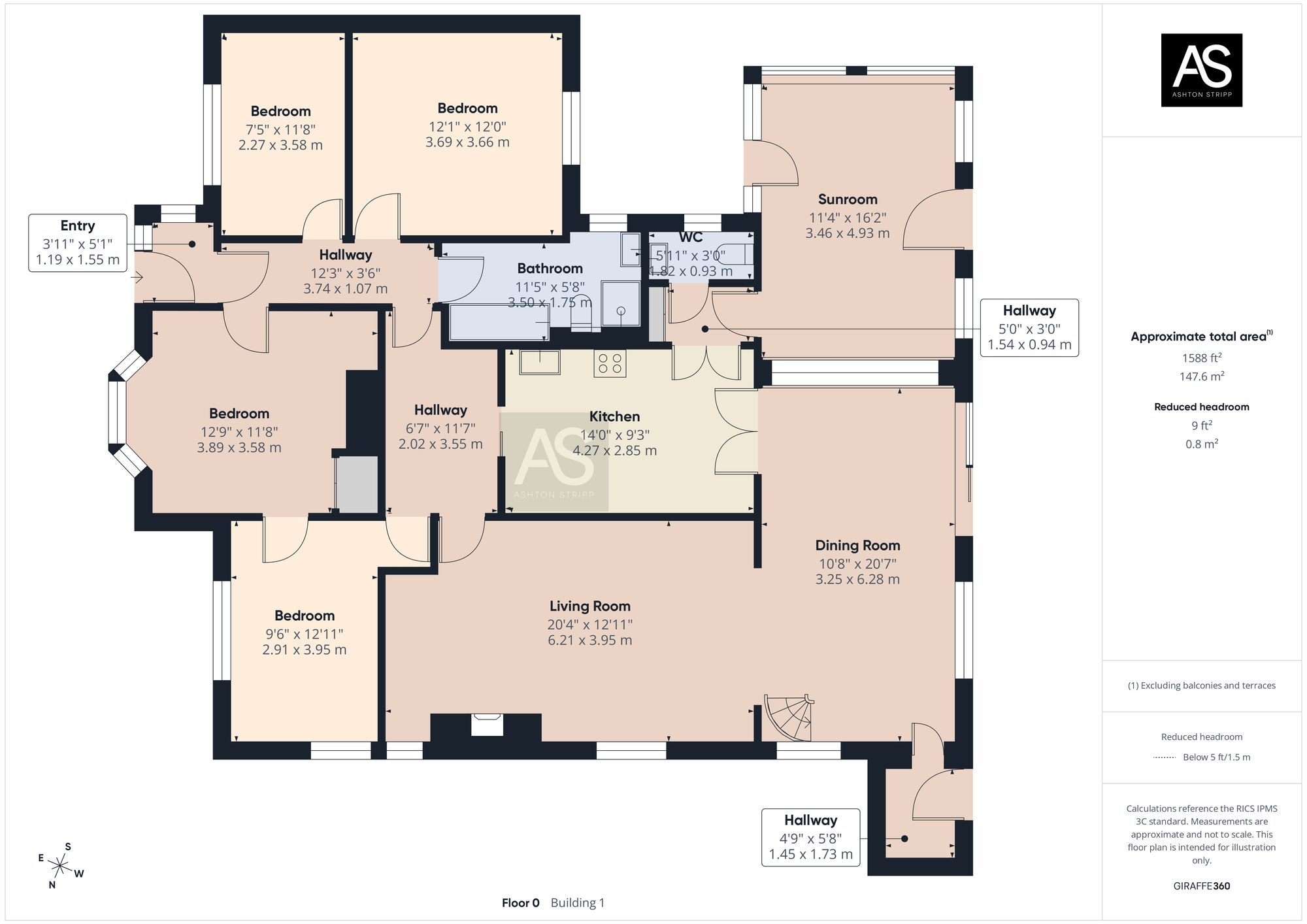 Hurst Lane, Sedlescombe, TN33 floorplan