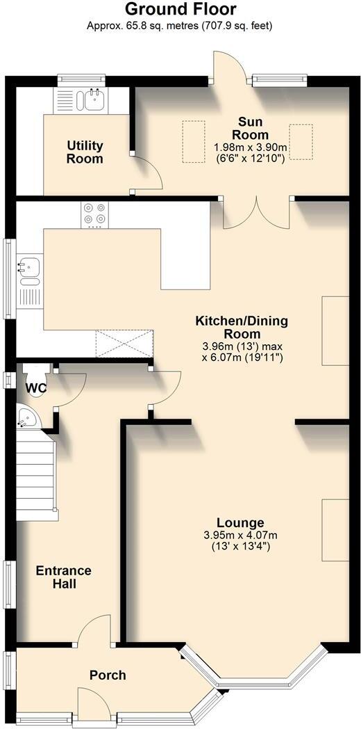 Cross Park Road, Crownhill floorplan