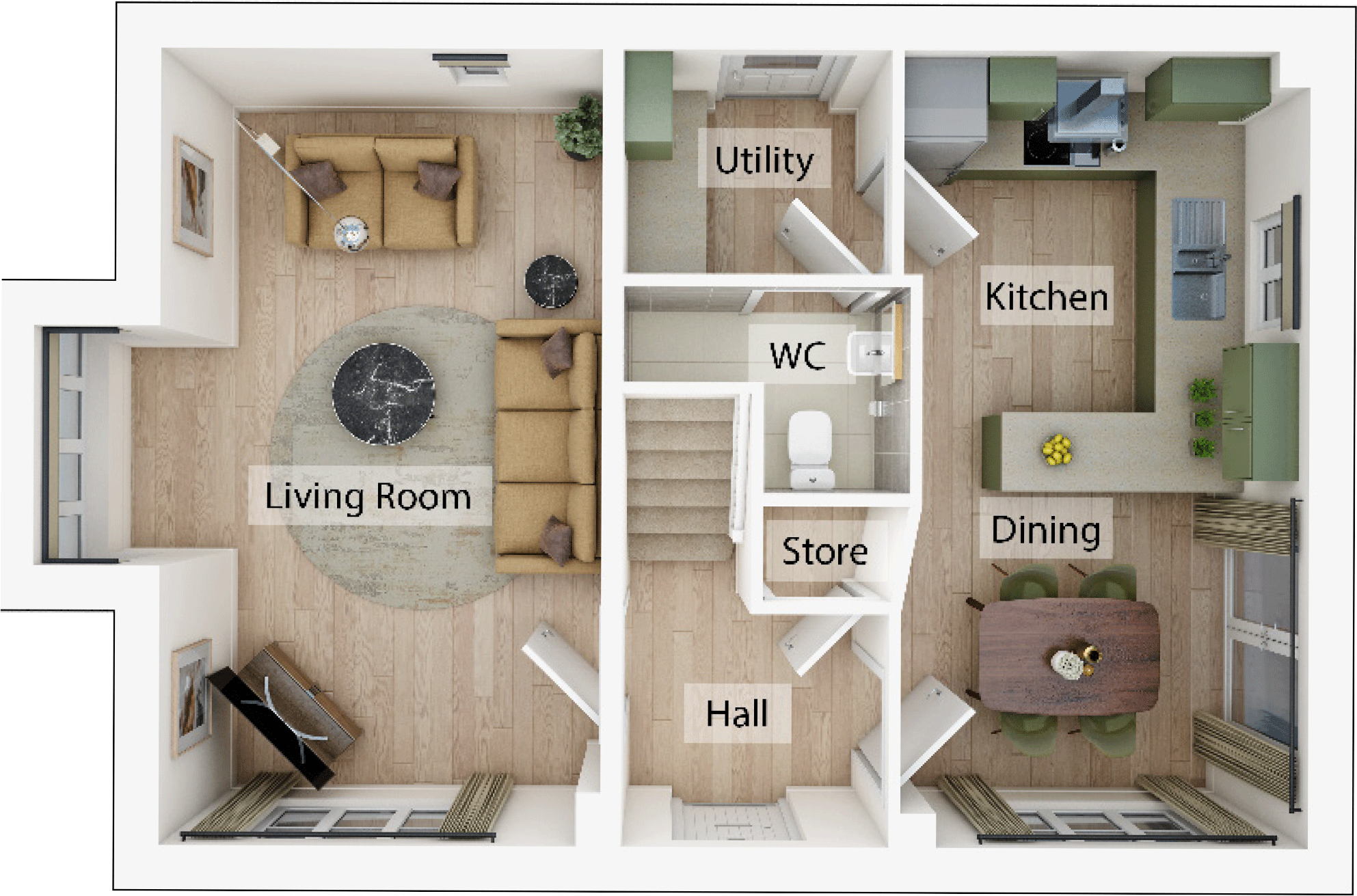 York Way, 
Northampton, 
Northamptonshire, 
NN5 6UX floorplan