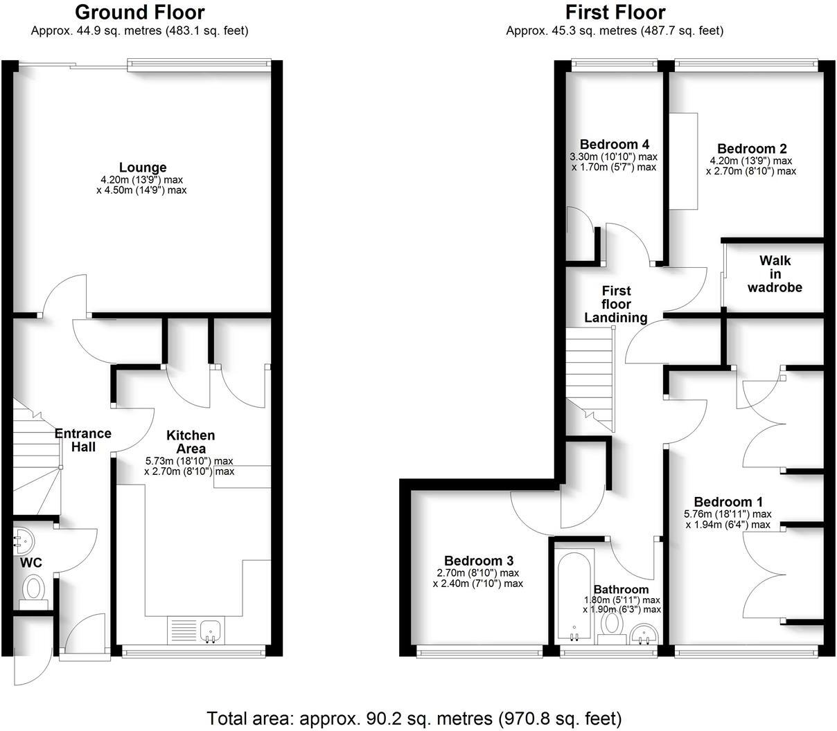 Gwynant Court, Bletchley, Milton Keynes floorplan
