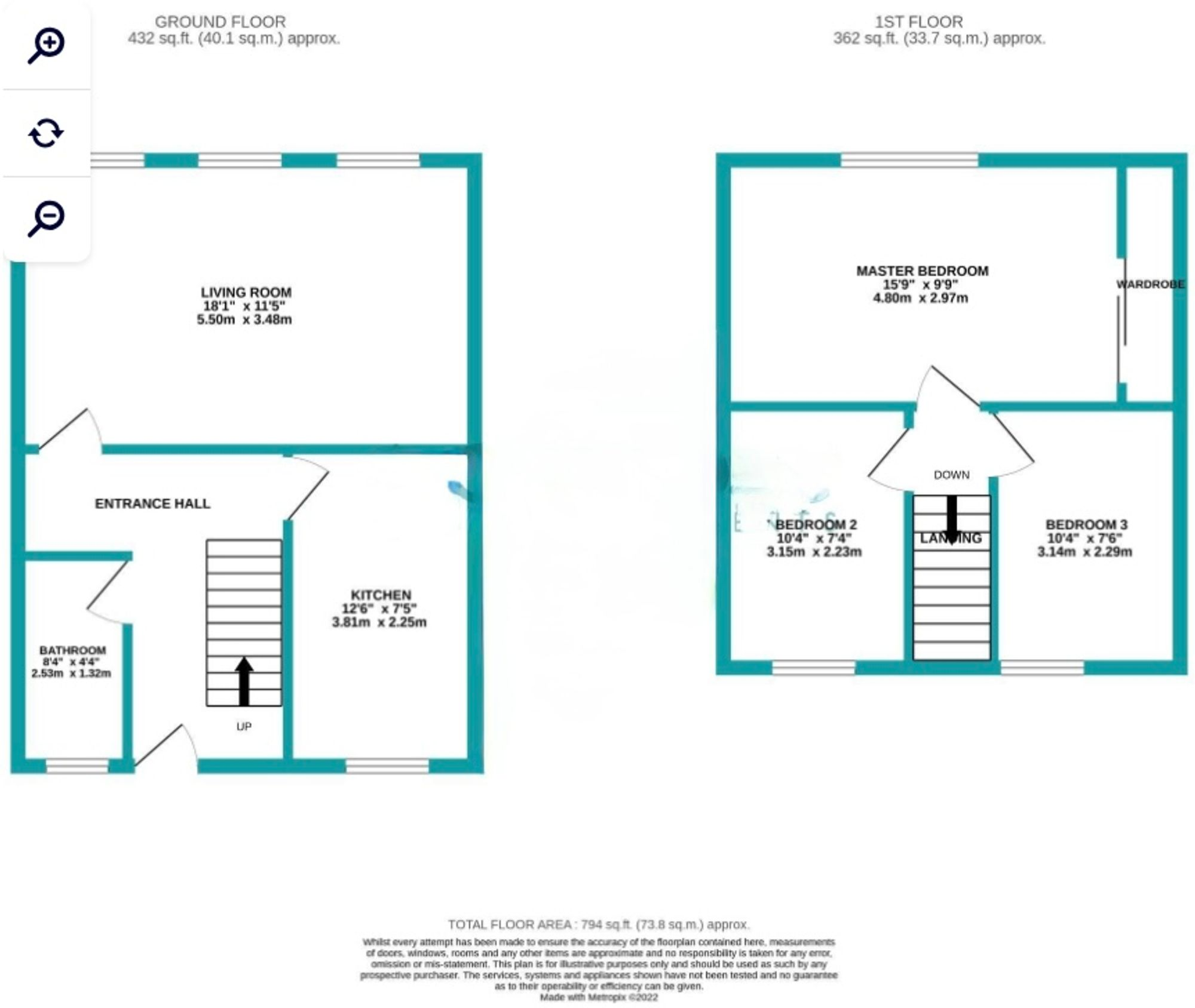 Birdsfoot Lane, Luton, LU3 floorplan