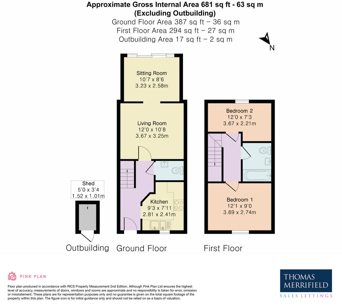 12 Hawthorn Place floorplan