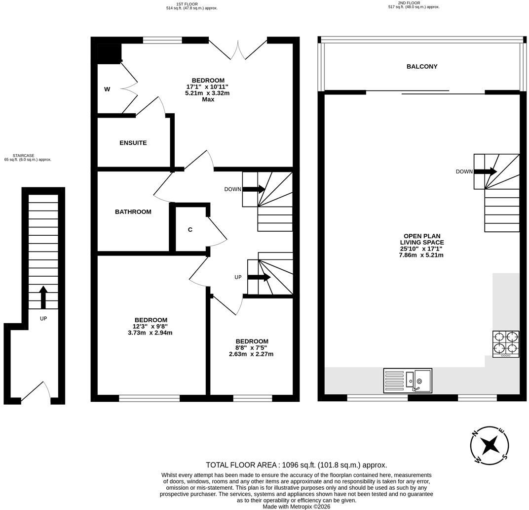 Ouse Street, Ouseburn, Newcastle upon Tyne floorplan