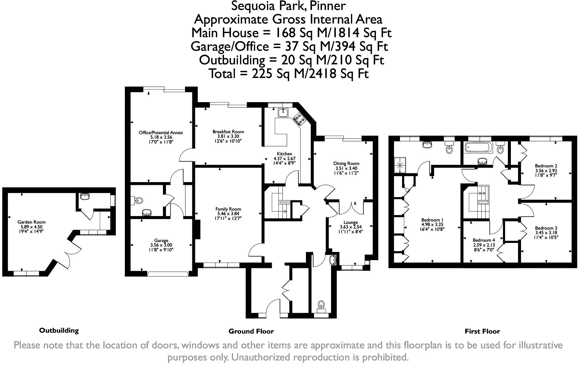 Sequoia Park, Pinner floorplan