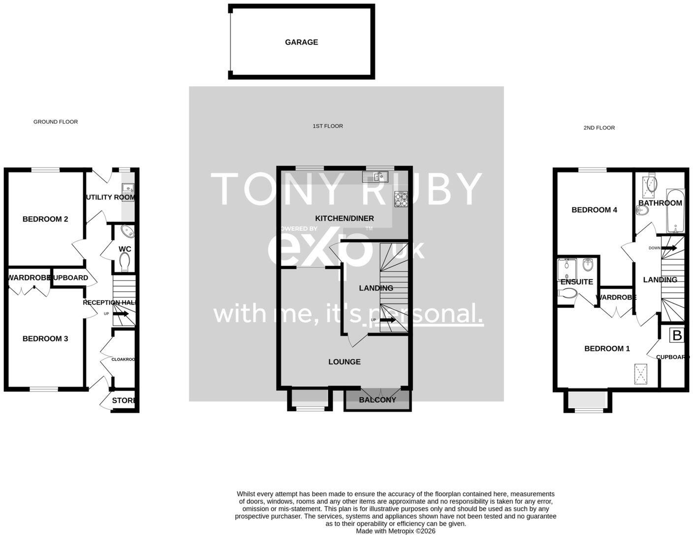 Anson Close in Grantham floorplan