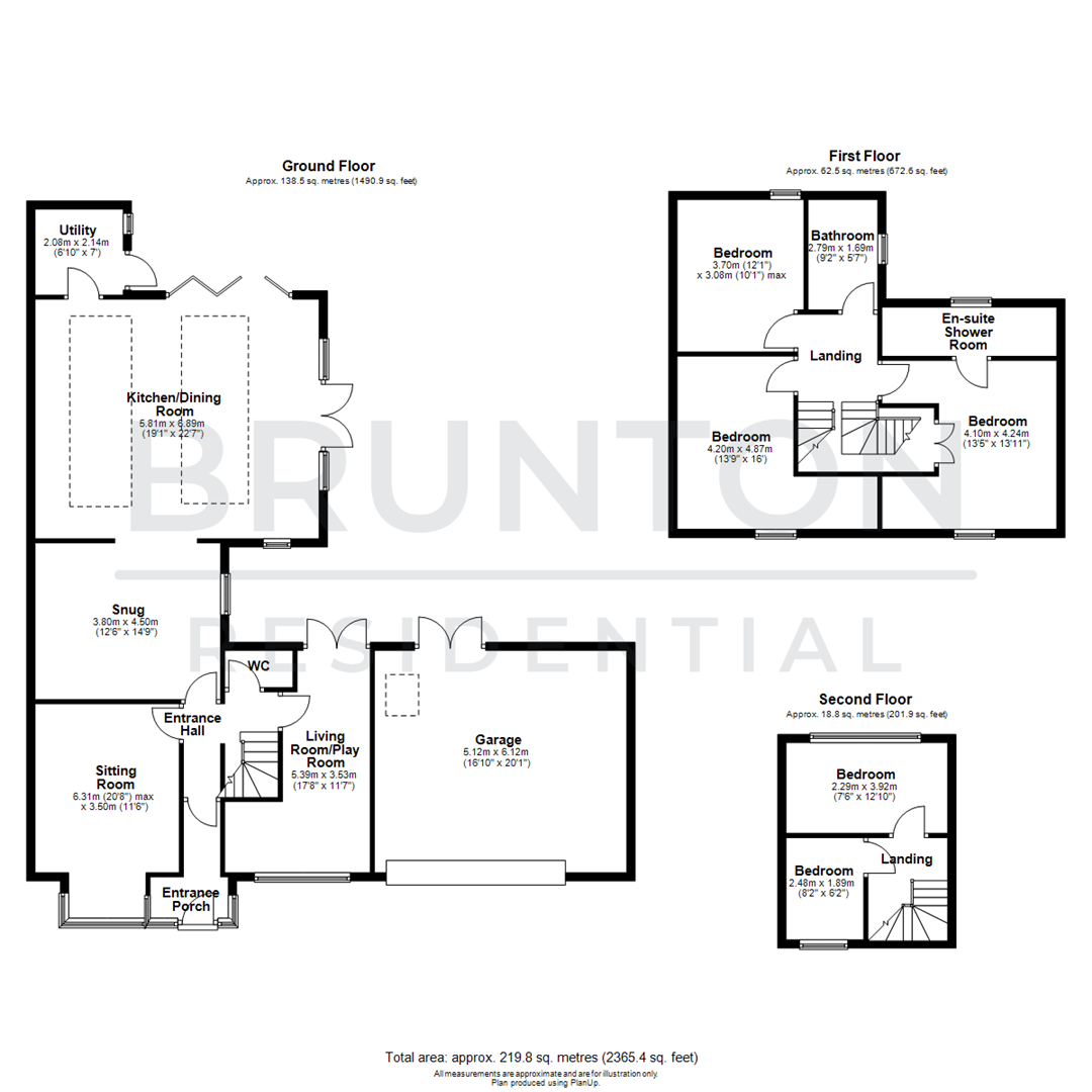 Apperley Road, Stocksfield floorplan