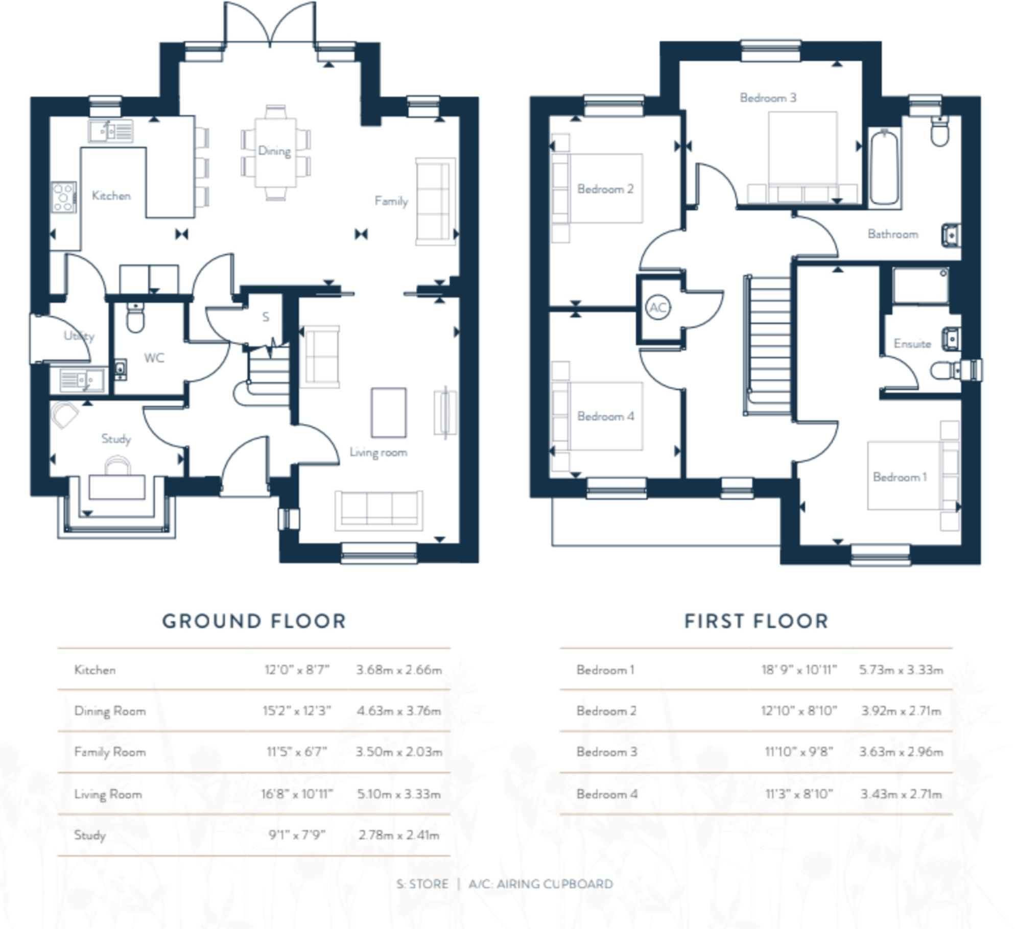 Clifford Smith Drive, Felsted floorplan