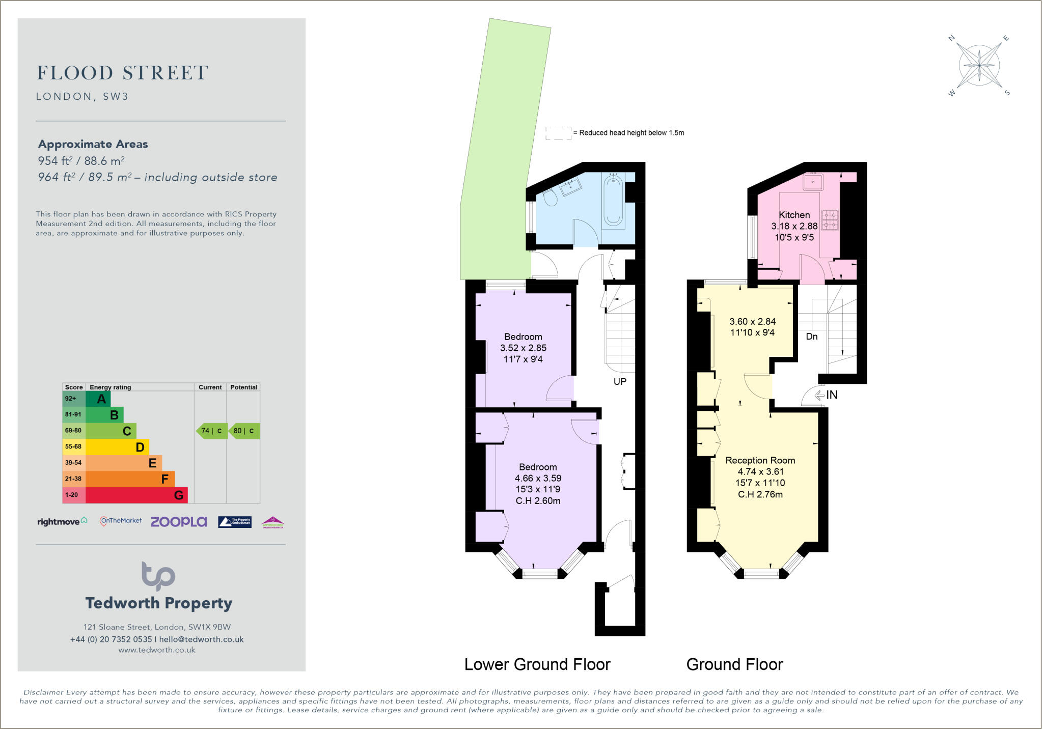 Flood Street, Chelsea, London, SW3 floorplan