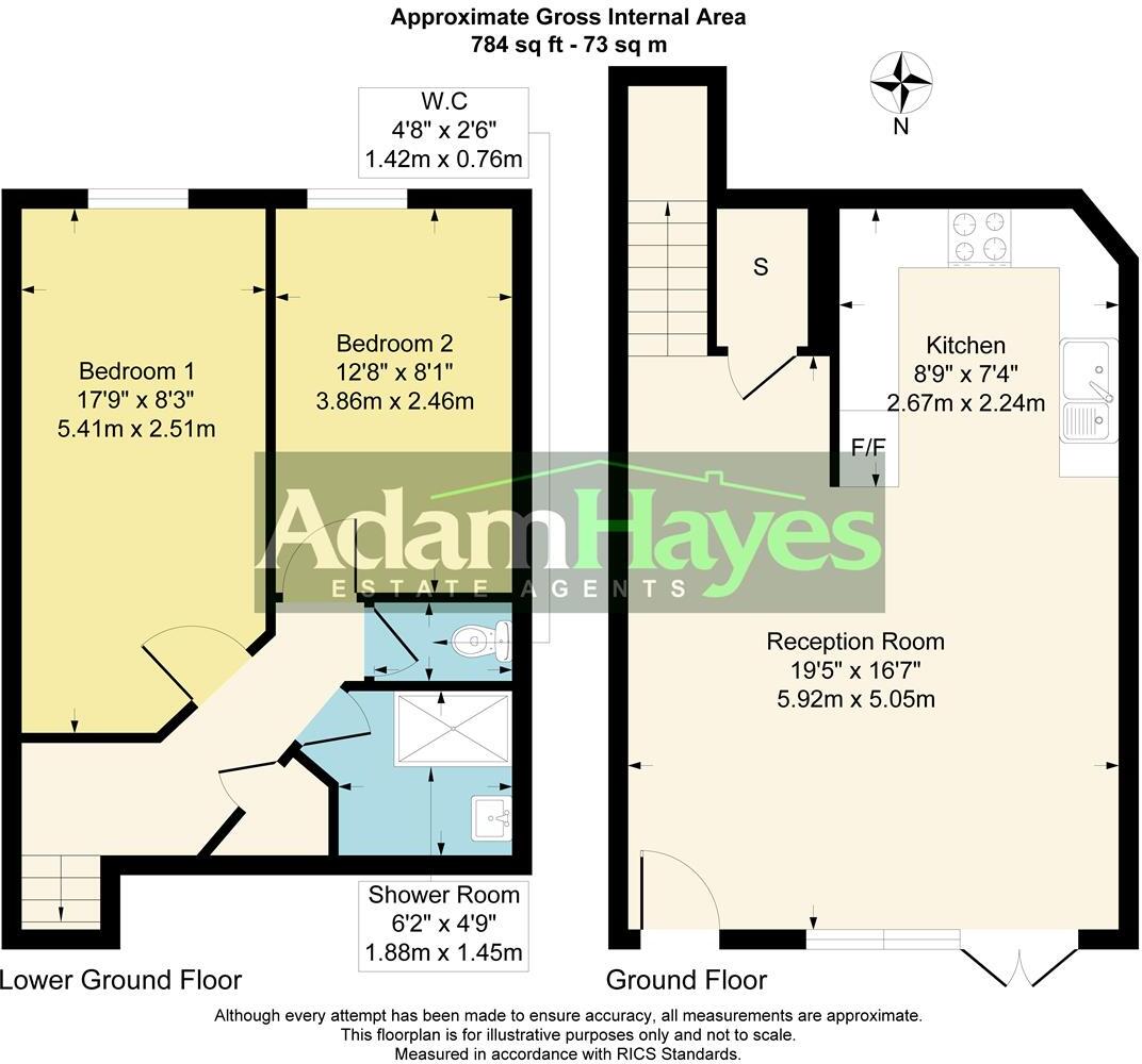 Woodside Park Road, North Finchley, N12 floorplan
