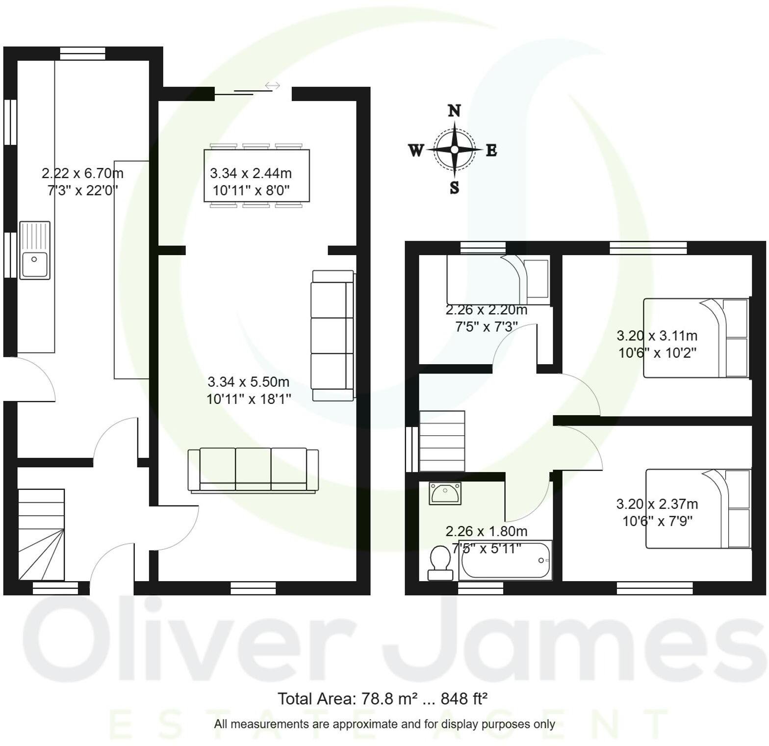 Lyndhurst Avenue, Irlam, M44 floorplan