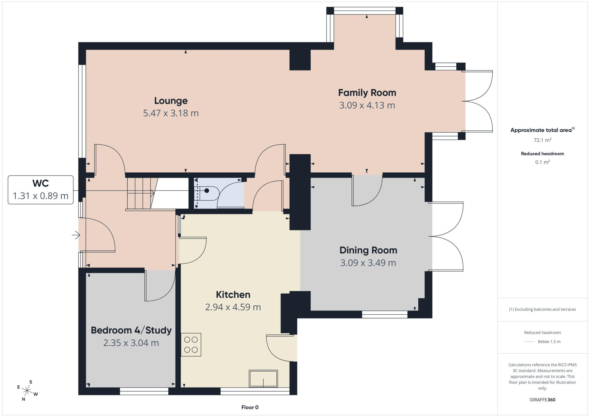 2 Cedar Avenue, Blairgowrie, Perthshire, PH10 floorplan
