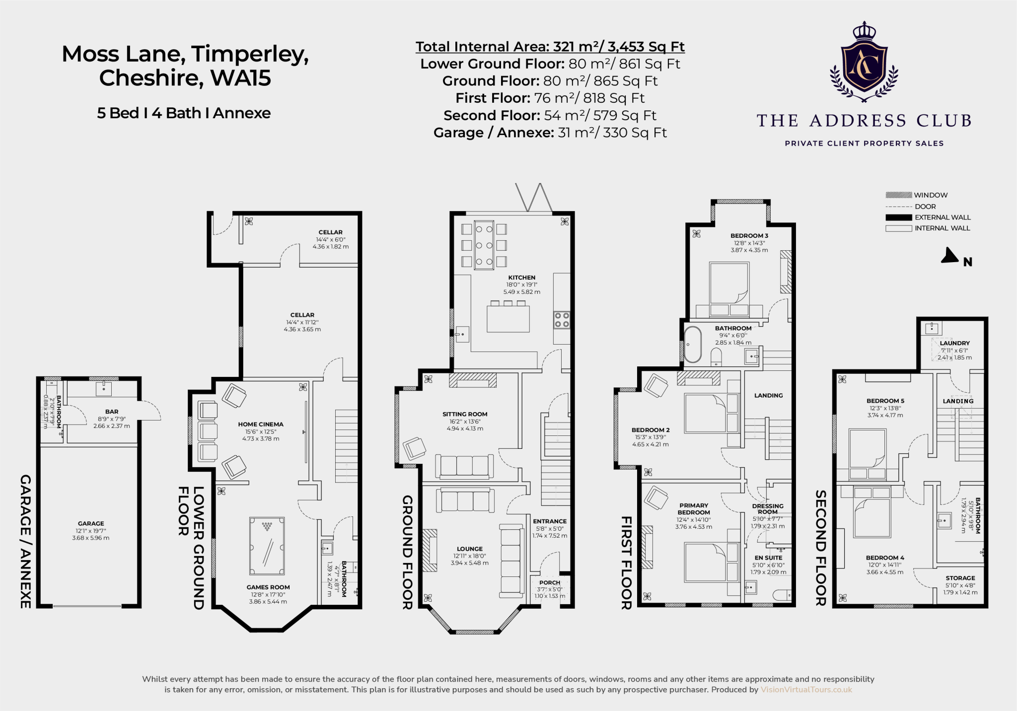 Moss Lane, Timperley floorplan