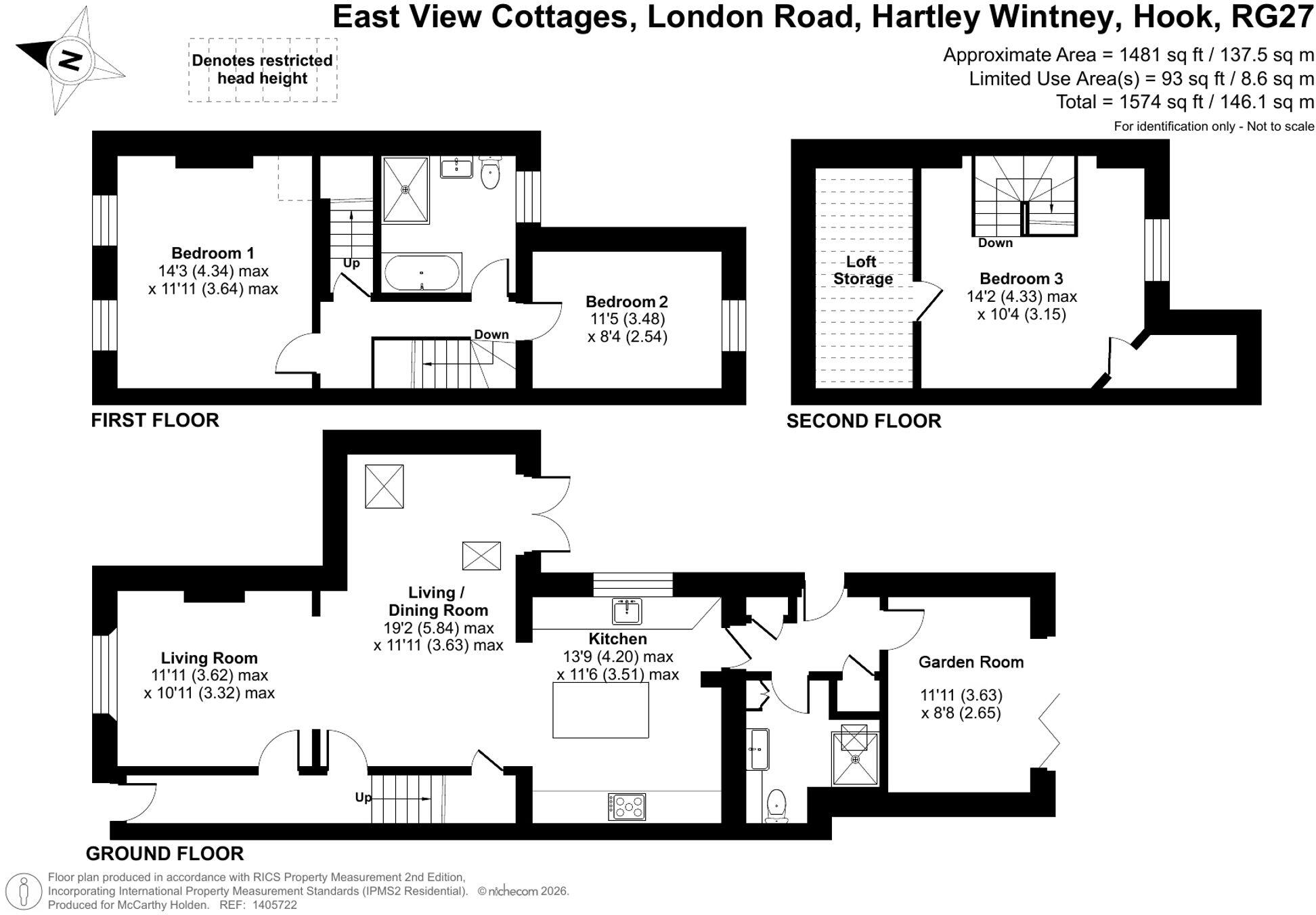 London Road, Hartley Wintney, RG27 floorplan