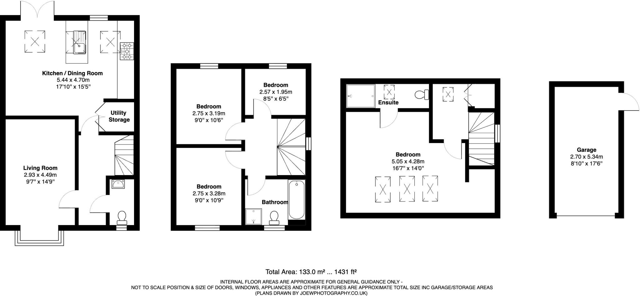 44, West Way, Shifnal, TF11 8GR floorplan