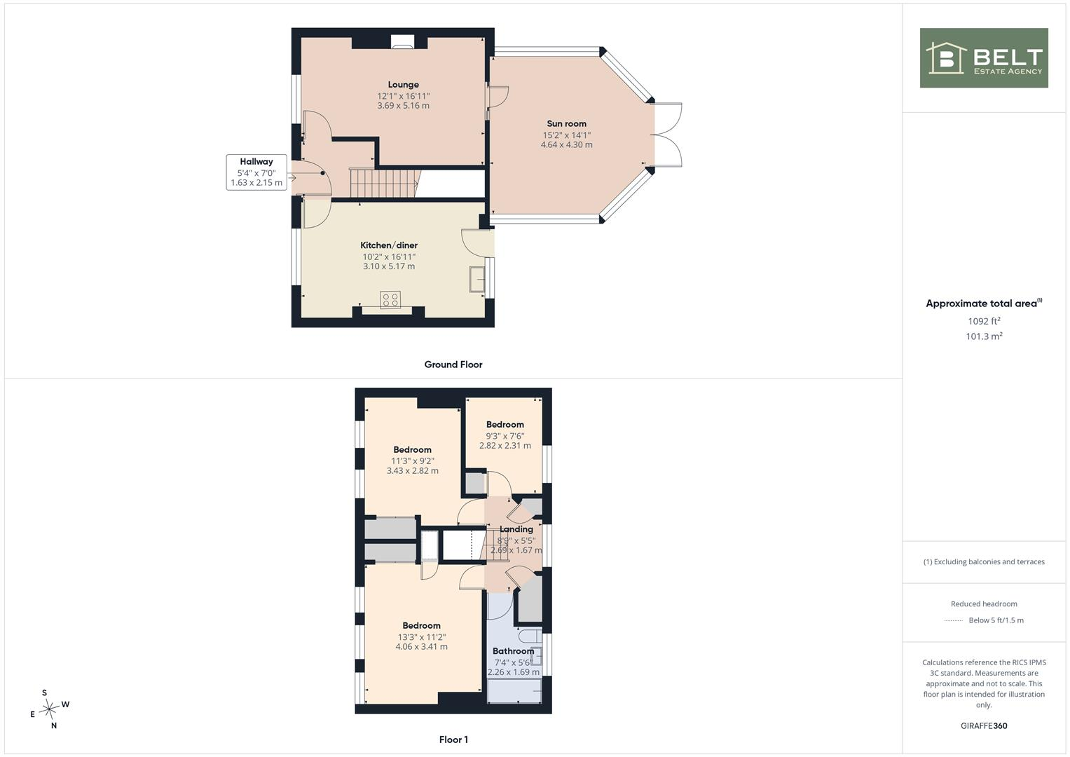 Wright Crescent, Bridlington floorplan