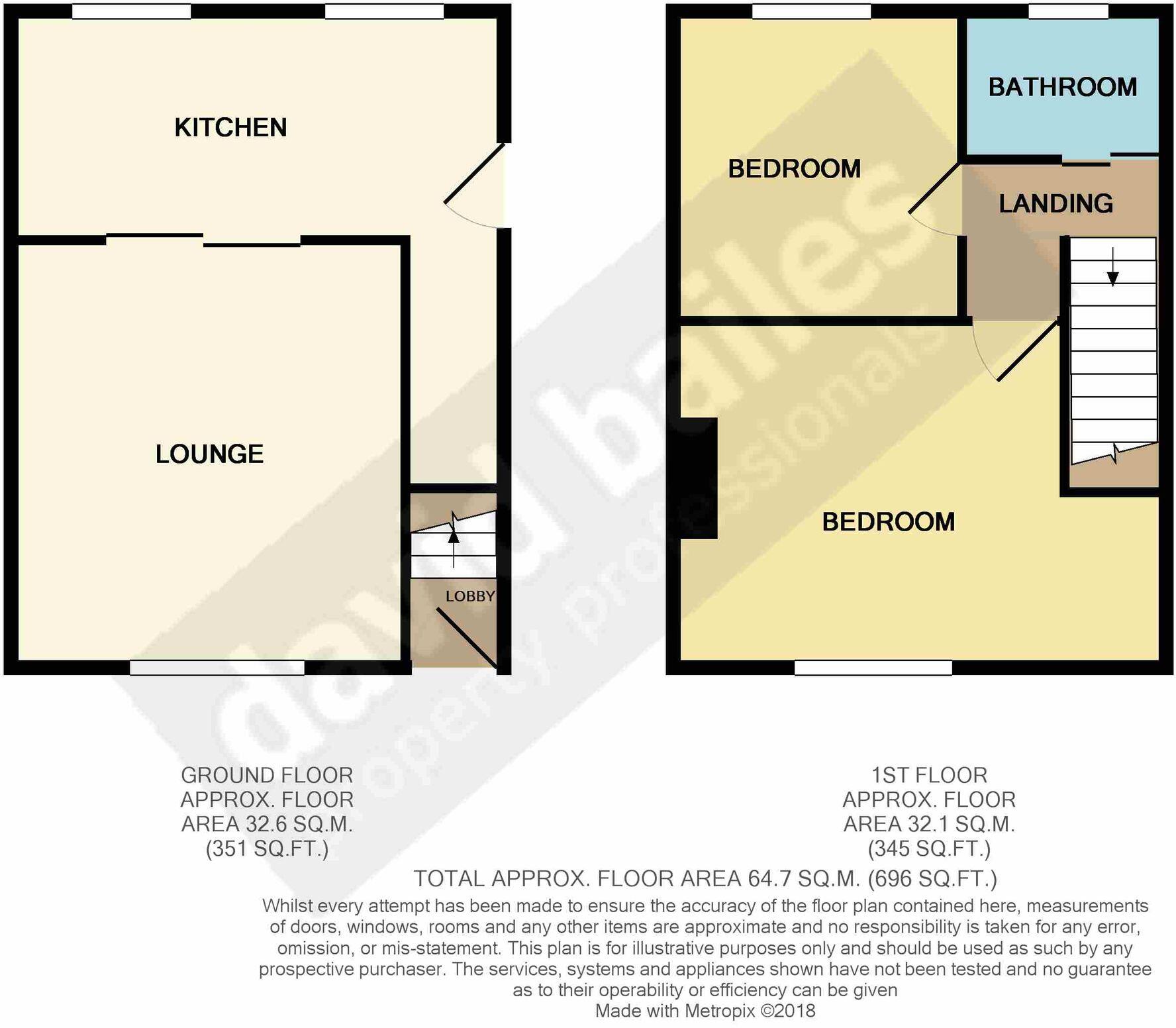 York Street, Stanley, DH9 floorplan