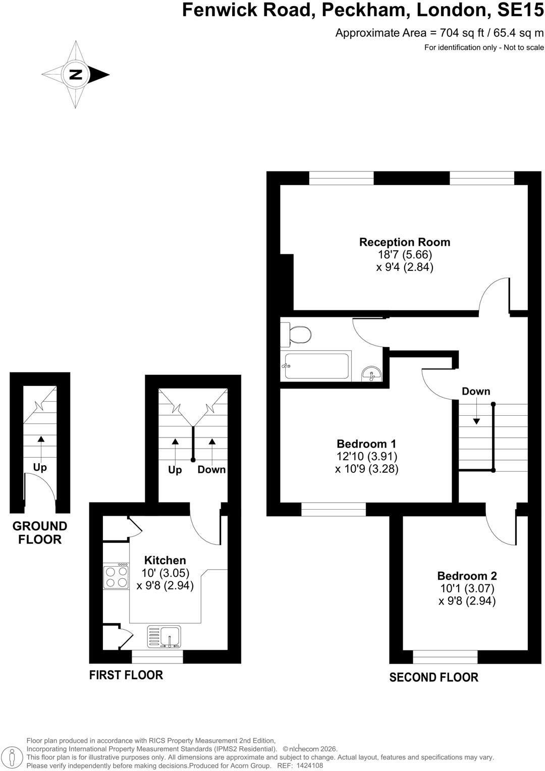 Fenwick Road, London floorplan