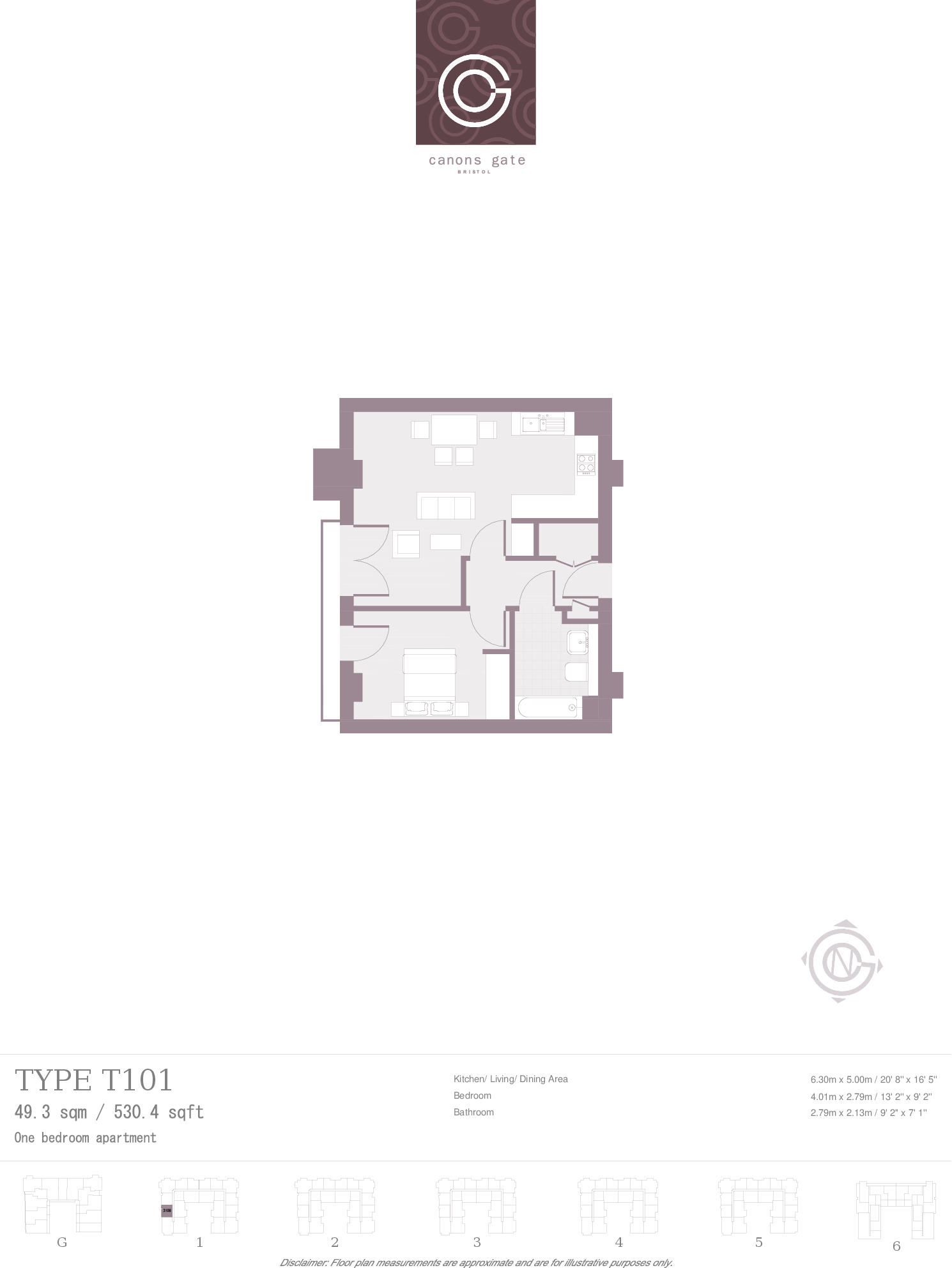 Canons Gate, Canons Way, City Centre, Bristol, Bristol City floorplan
