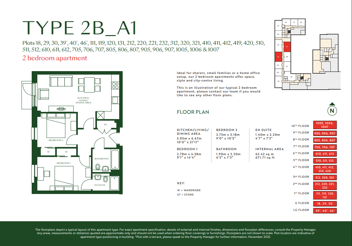 Tilling Courtyard, Weldale Street, Reading floorplan
