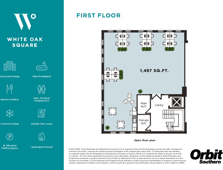 1st and 2nd Floor Plan