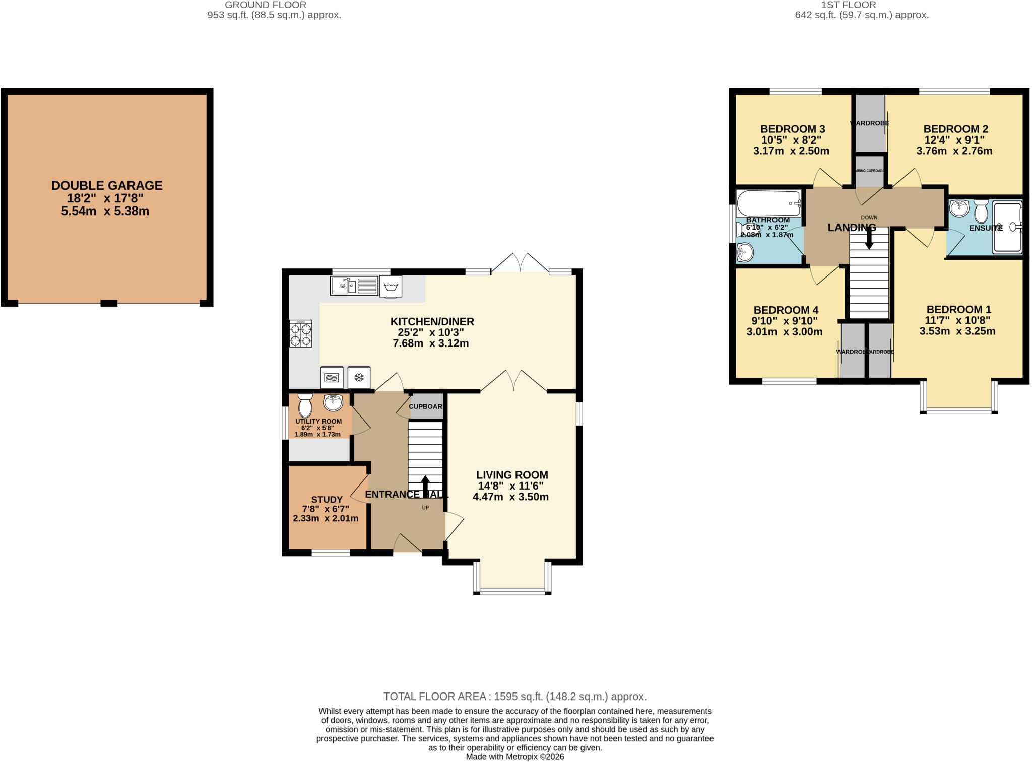 Hantone Close, Chivenor, Barnstaple, Devon, EX31 floorplan