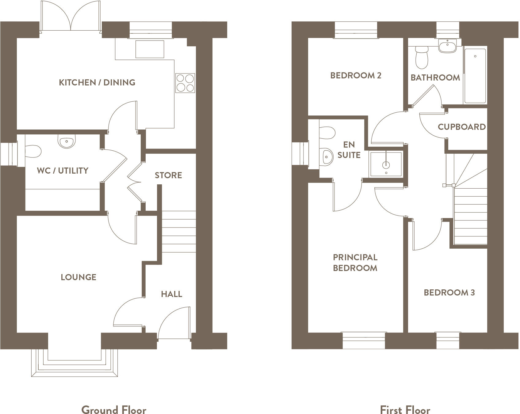 Oakdale Place, Penmaen, Blackwood floorplan