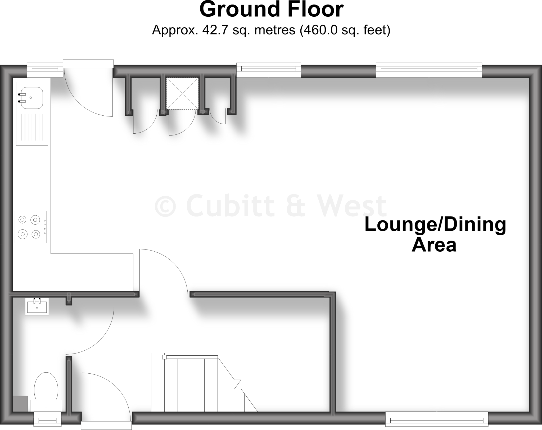 Cotton Walk, Broadfield, Crawley, West Sussex floorplan