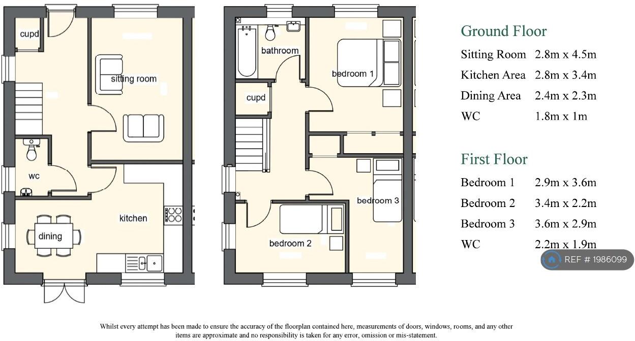 Rowden Way, Diss, IP22 floorplan