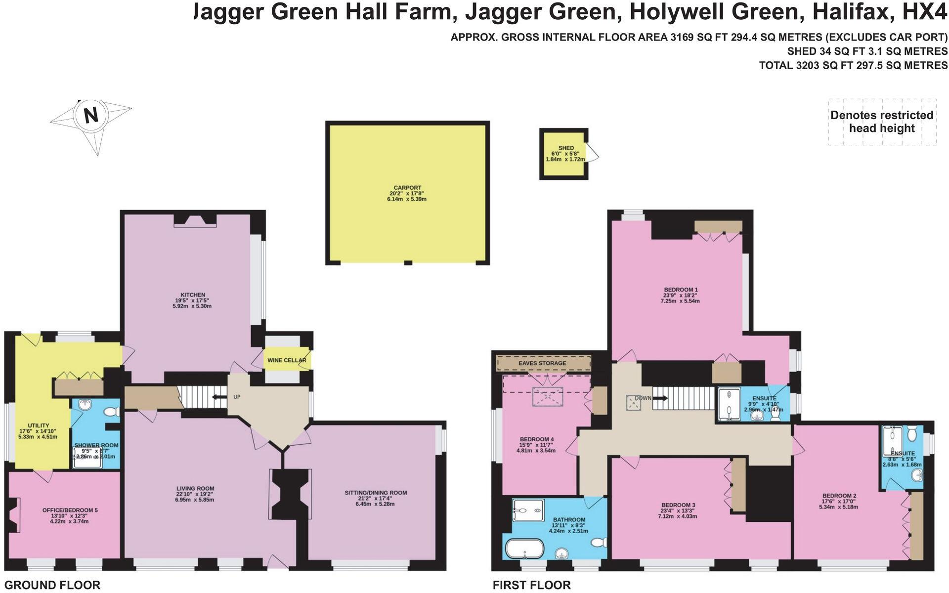 Jagger Green, Holywell Green, HX4 floorplan
