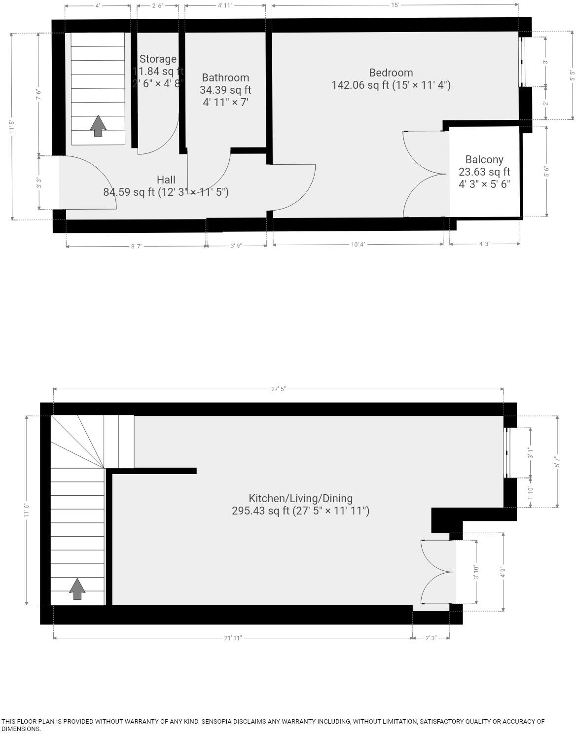 Crosshall Street, Liverpool, Merseyside, L1 floorplan