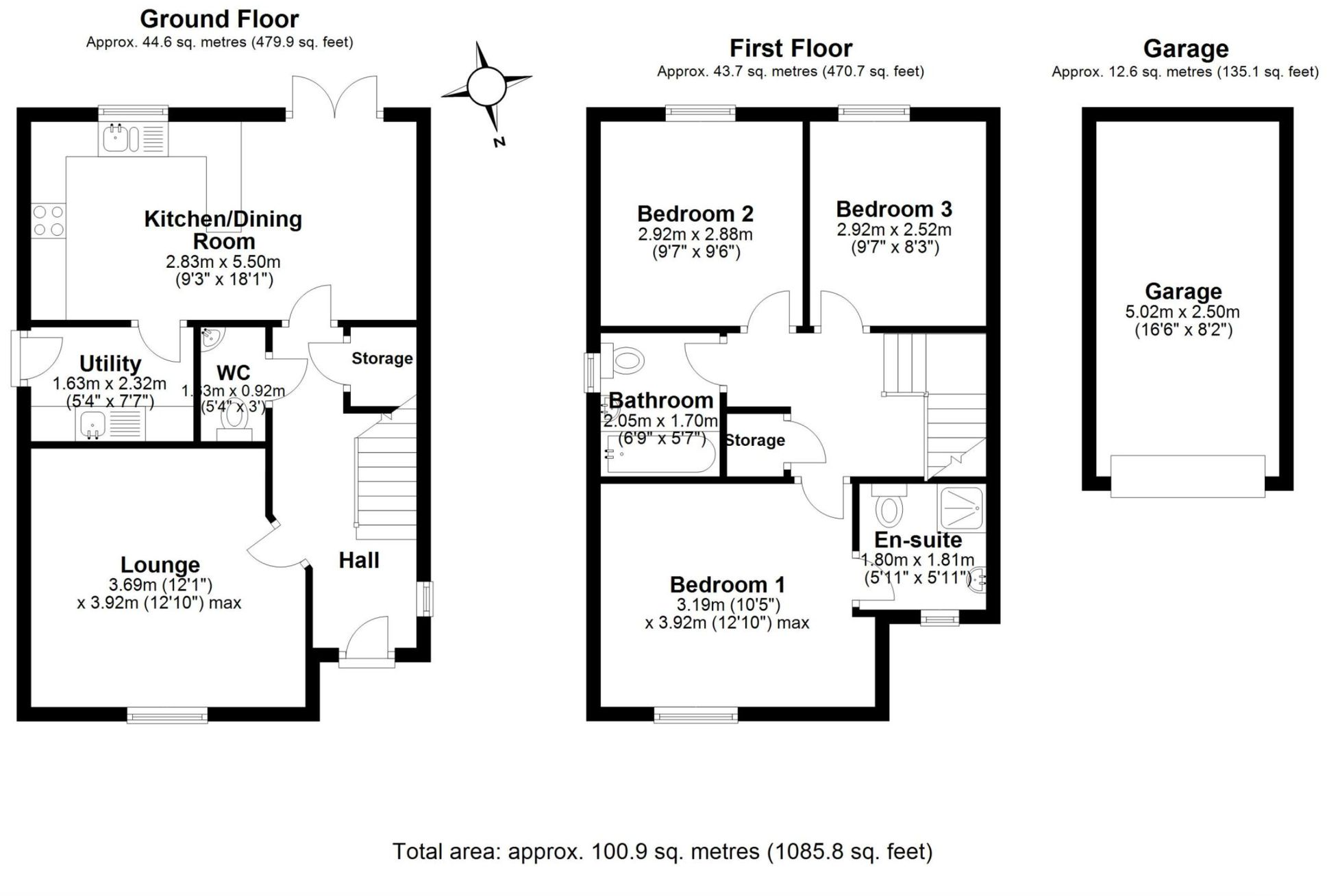 Grindleford Place, Warrington, WA1 floorplan