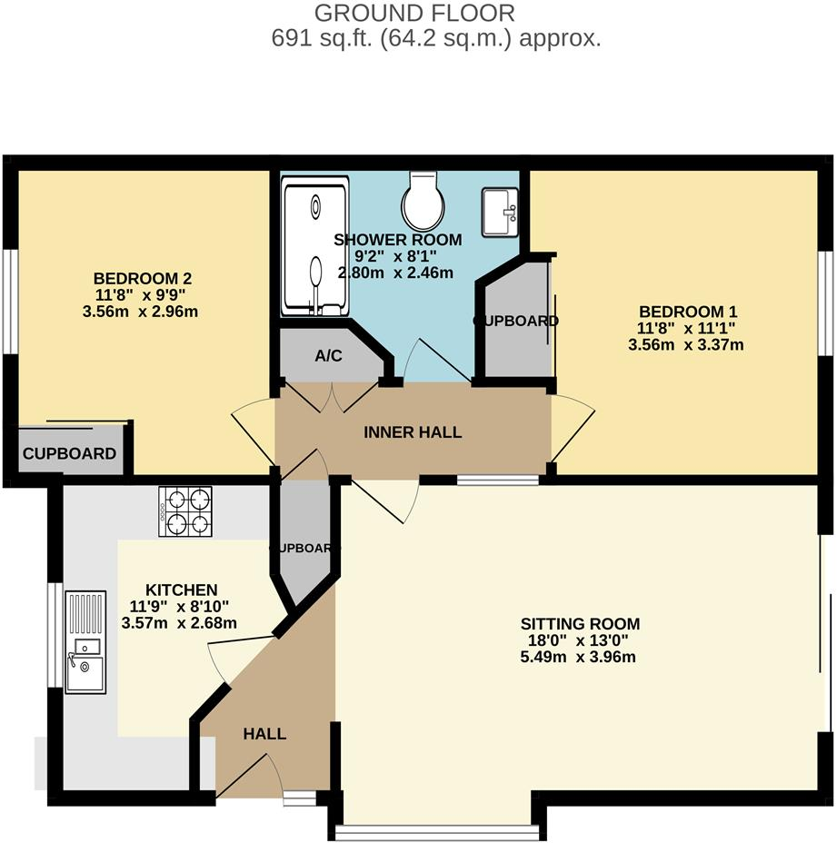 Henley Close, Saxmundham floorplan