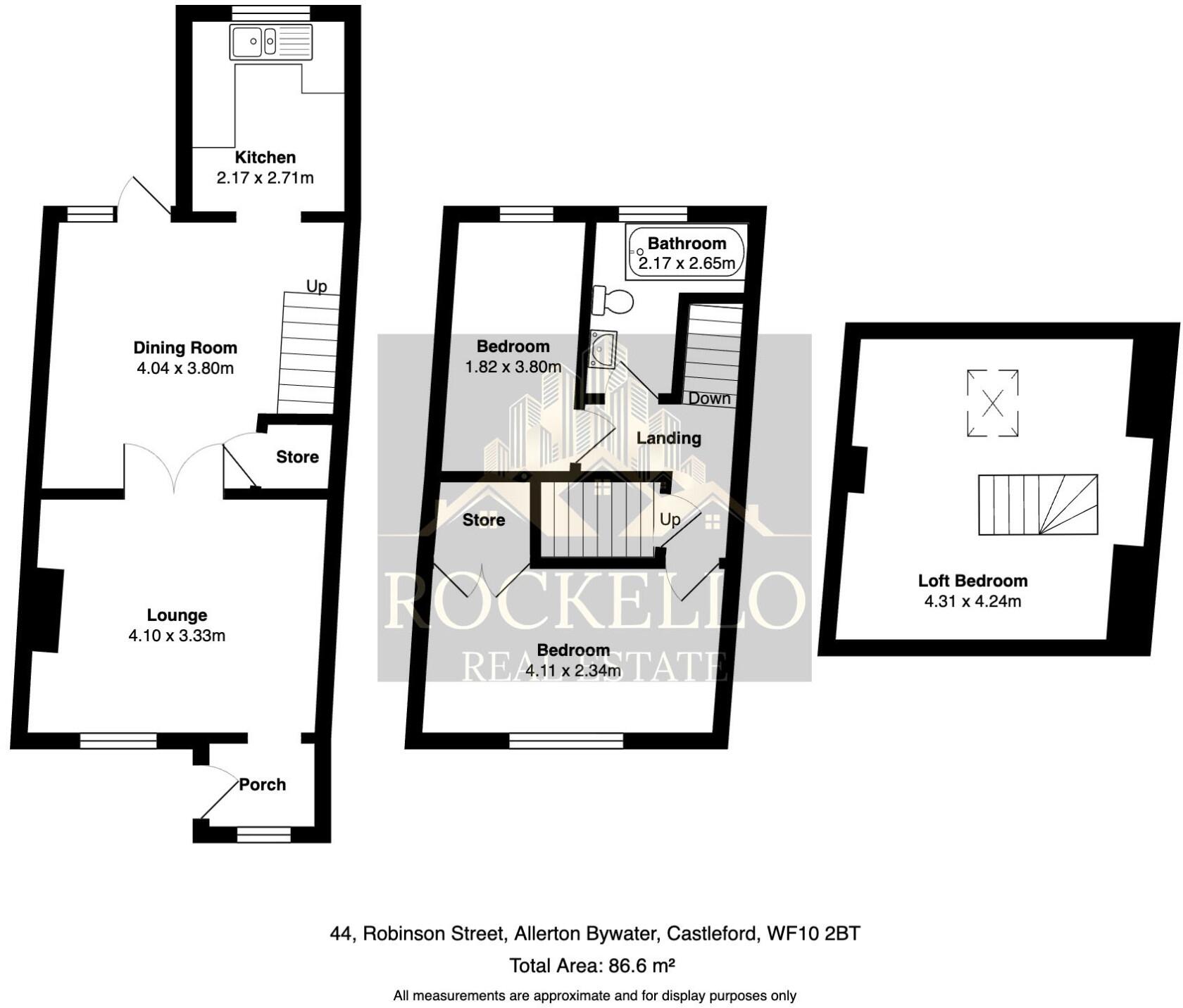 Robinson Street, WF10 floorplan