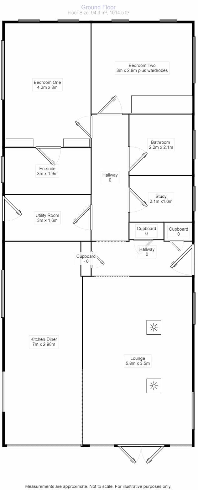 Peninsula Crescent, Hoo, Rochester, Kent, ME3 floorplan