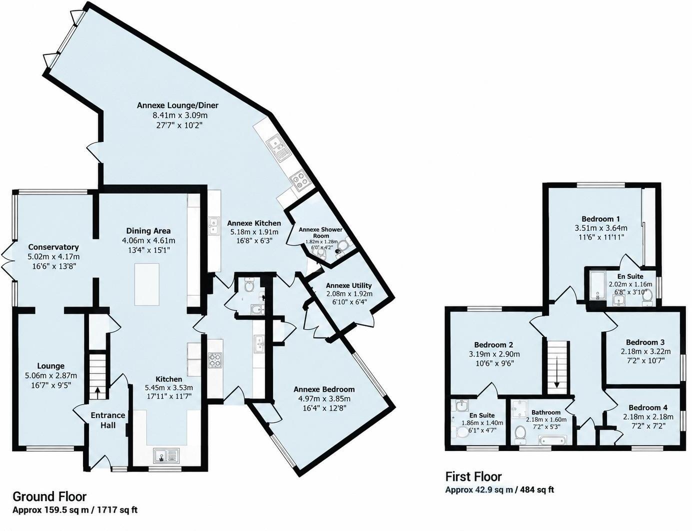 Norton Fitzwarren, Taunton floorplan
