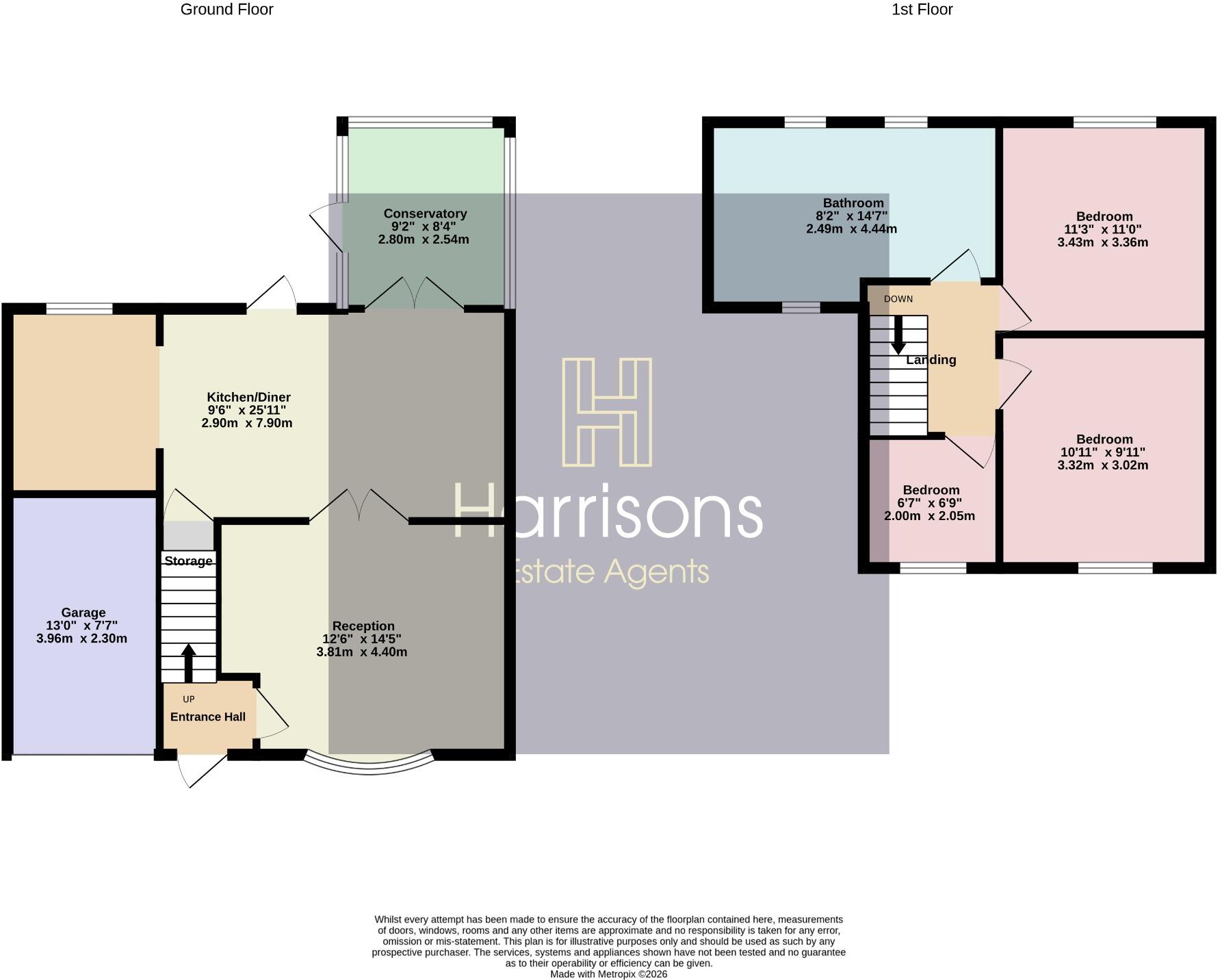 Piggott Street, Farnworth, Bolton, Lancashire, BL4 floorplan