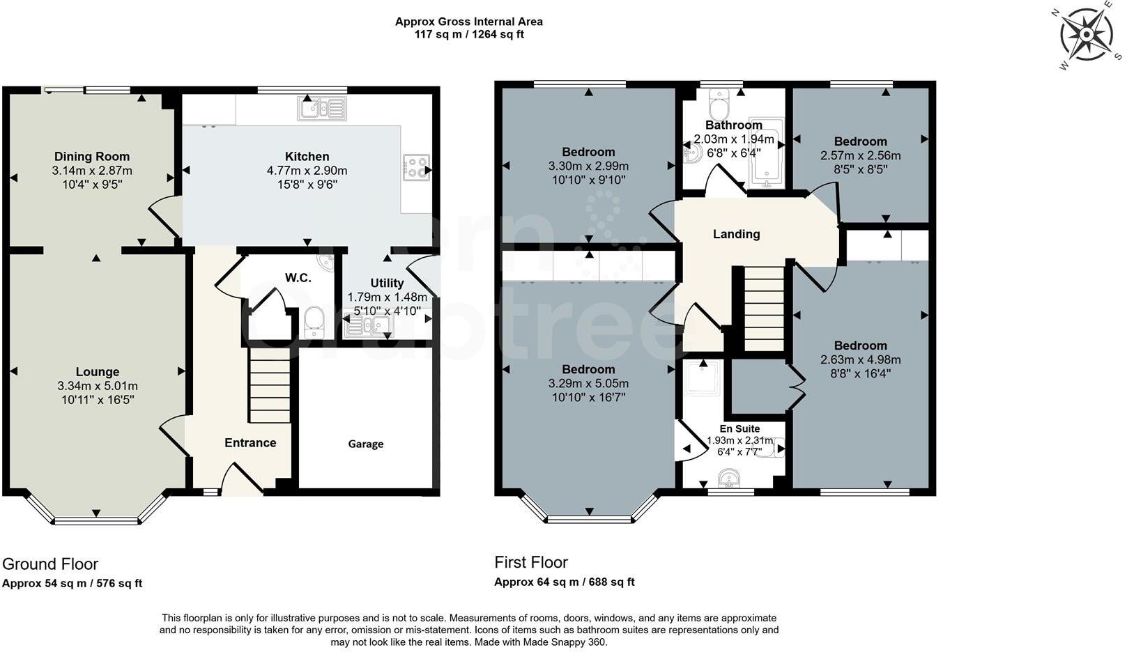 Flindo Crescent, Lansdowne Gardens, Canton, Cardiff floorplan
