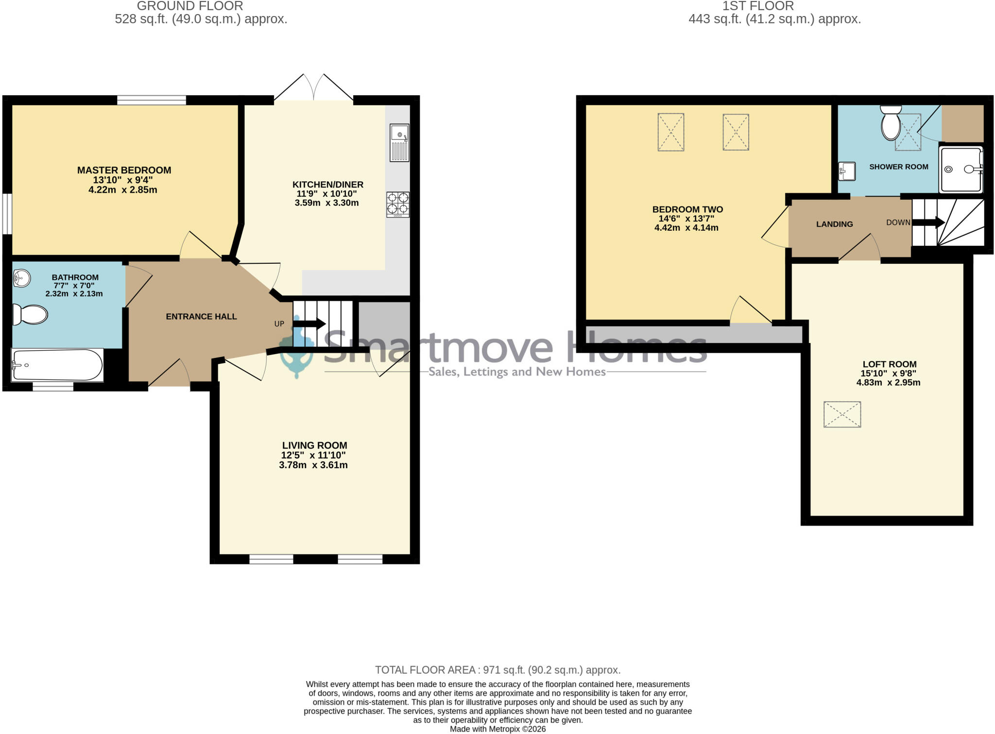 Mill Lane, Pinxton floorplan
