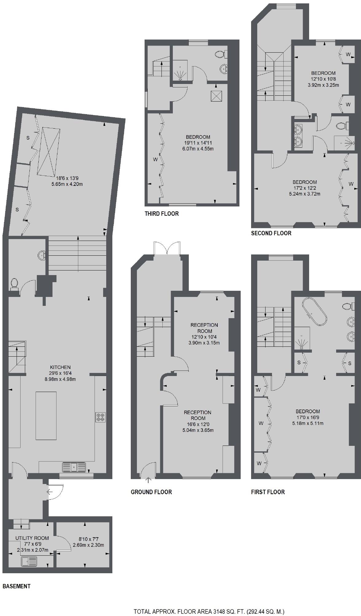Drayton Gardens, South Kensington floorplan