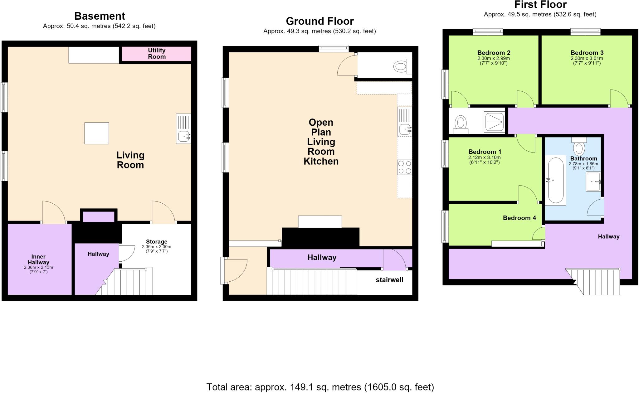 Thornhill Street, Burnley, BB12 floorplan