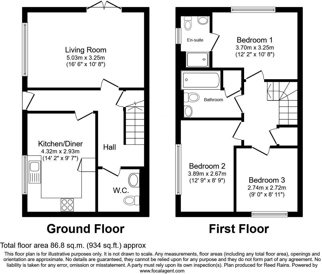 John Clynes Avenue, Manchester, M40 floorplan