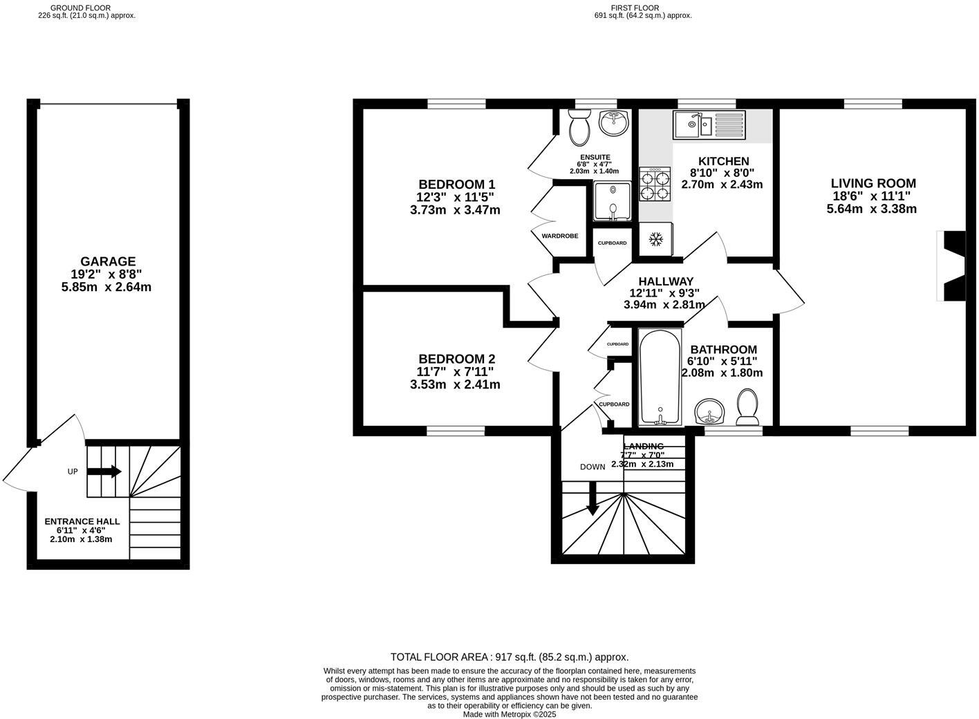 Court View, Stonehouse floorplan